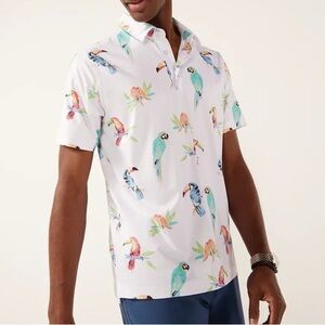 Chubbies | NWOT - “The Dude Where’s Macaw” Polo - Size M